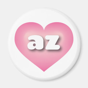 Íman Coração arizona Cinza Desvanecido - amor