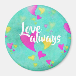 Íman Coração Bonito Amor Sempre Namorados