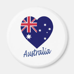 Íman Coração da bandeira de Austrália