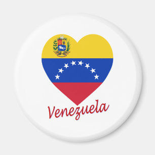 Íman Coração da bandeira de Venezuela