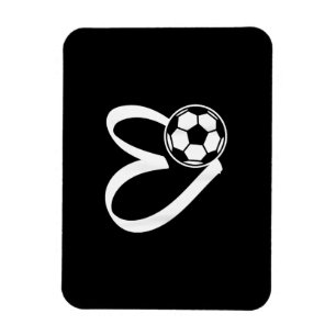 Íman Coração da Bola do Futebol