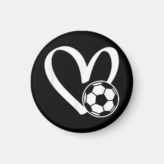 Íman Coração da Bola do Futebol