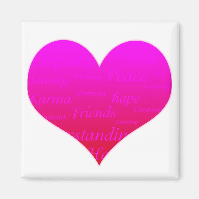 Íman Coração da Esperança (Frente)