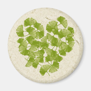 Íman Coração da folha da nogueira-do-Japão