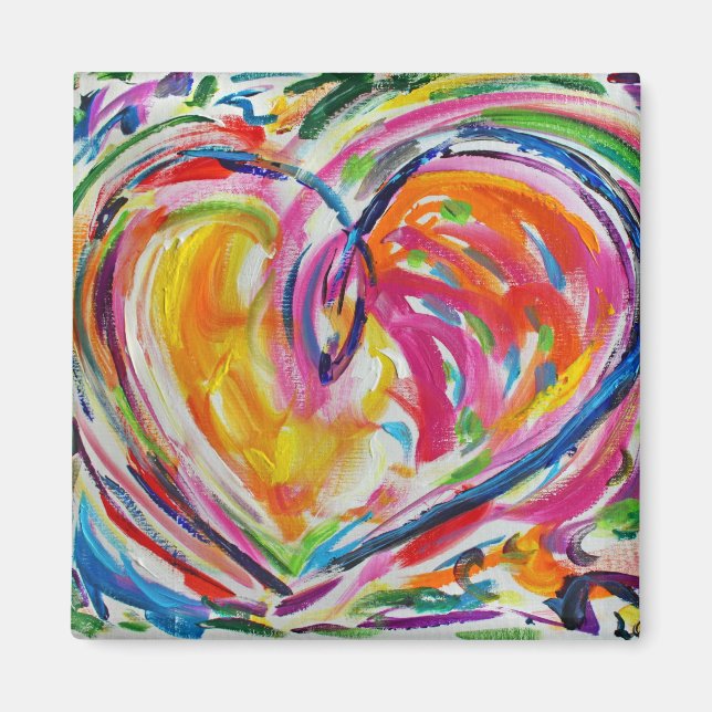 Íman Coração da Joy Magnet (Frente)