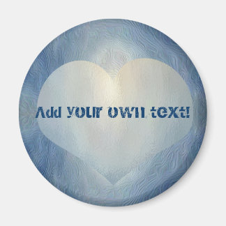 Íman Coração da Lua Azul