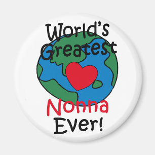 Íman Coração da Melhor Nonna do Mundo