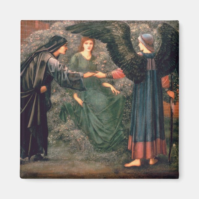 Íman Coração da Rosa (Frente)