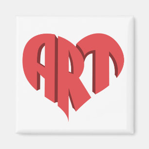 Íman Coração de Arte