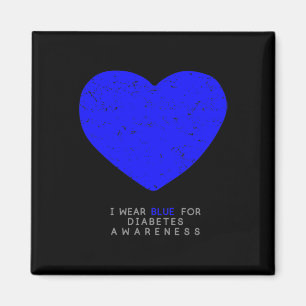 Íman Coração de Consciência da Diabetes