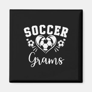 Íman Coração de Futebol Grams de Futebol