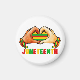 Íman Coração de Juneteenth