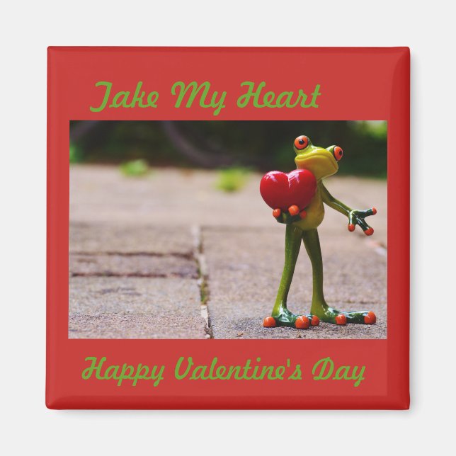 ÍMAN CORAÇÃO DE SEGURANÇA DE SAPO (Frente)