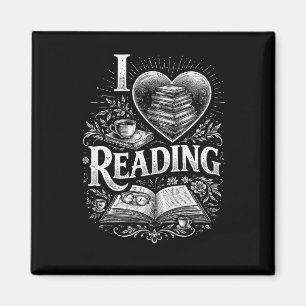 Íman Coração de um Amante de Livros