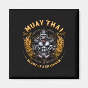 Íman Coração De Um Campeão - Kickboxing E Muay Thai Com