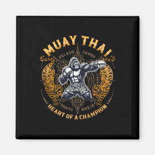 Íman Coração de um Campeão - Kickboxing e Muay Thai Int