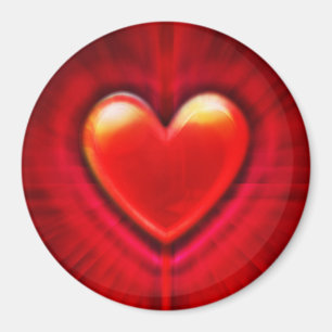 Íman Coração do gótico vermelho do sangue do Magnet per