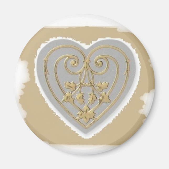 Íman CORAÇÃO DO ouro AQUI 2008 (Frente)