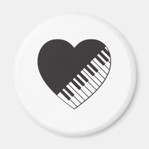 Íman Coração do piano