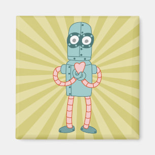 Íman Coração dos namorados do robô