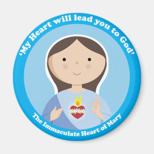 Íman Coração imaculado de Mary