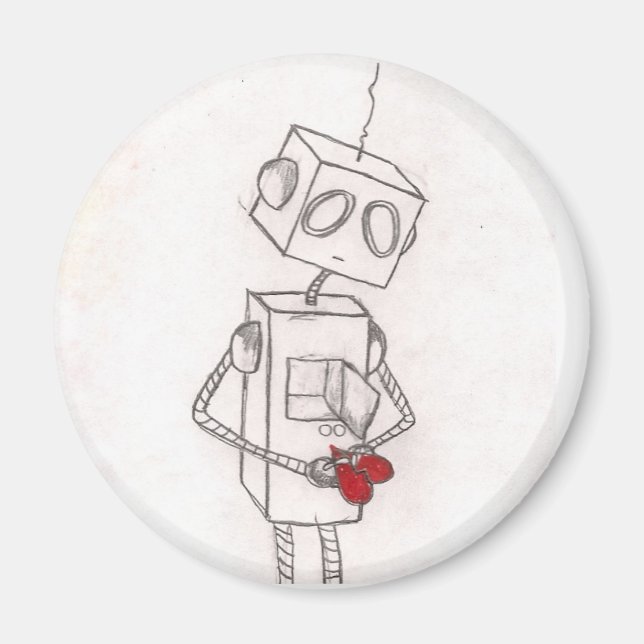 Íman "Coração Partida" (Frente)