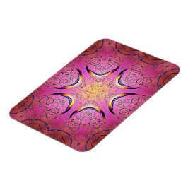 Íman Coração Radiante Caleidoscópio