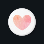 Íman Coração rosa<br><div class="desc">Espalhe o amor com este ímã cardíaco.</div>