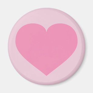 Íman Coração rosa