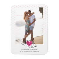Coração Rosa-Quente Fazemos Casamento Fotográfico