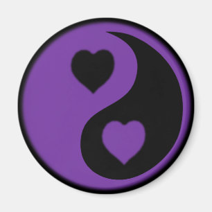 Íman Coração Roxo