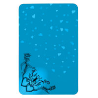 Corações com Flores e Borboleta no Estilo de Tatua