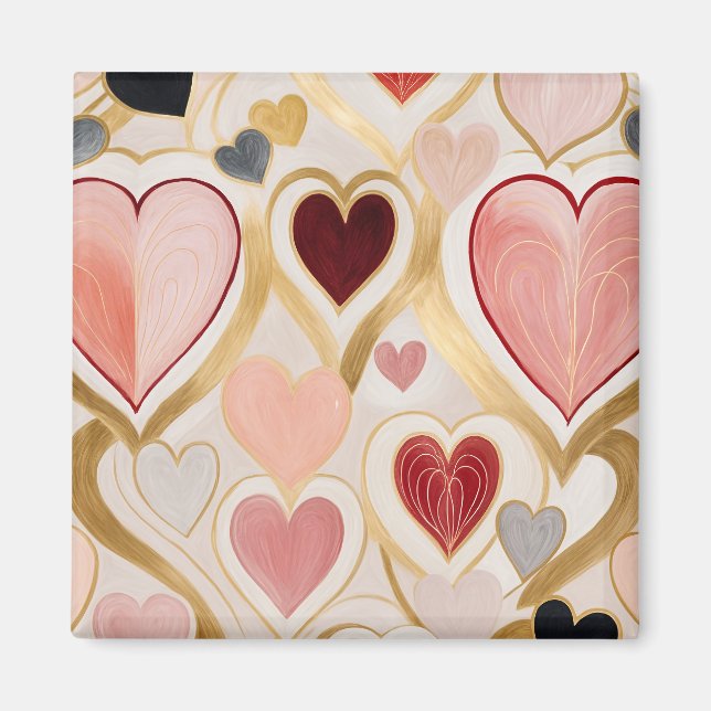 Íman Corações de Amor (Frente)