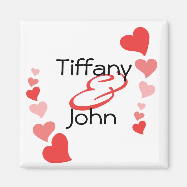 Íman Corações de Arte (Frente)