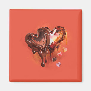 Íman Corações de Chocolate