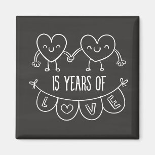 Íman Corações de Gift Chalk de 15