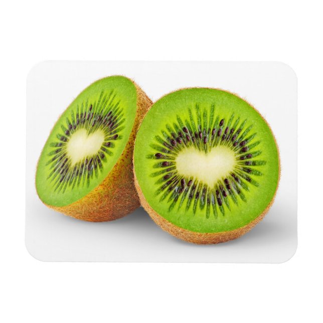 Íman Corações de Kiwi (Horizontal)