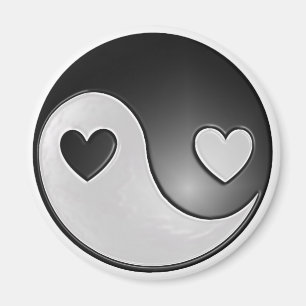 Íman corações de yang do yin