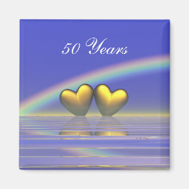 Íman Corações do Ouro do 50º aniversário