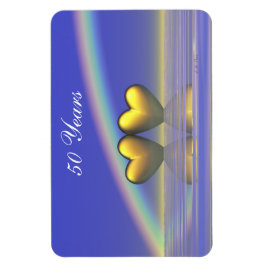 Íman Corações do Ouro do 50º aniversário