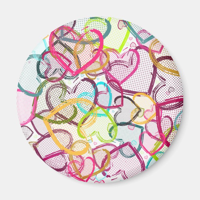 Íman Corações Doces (Frente)