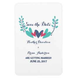 Íman Corações e Vinhas Salvem o Flexi Magnet