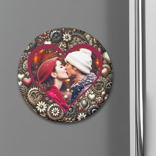 Íman Corações, Flores e Artes Esterpados Personalizados