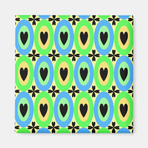 Íman Corações Oval