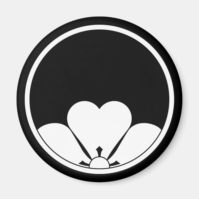 Íman Coral de madeira de peephole em anel roscado (Frente)