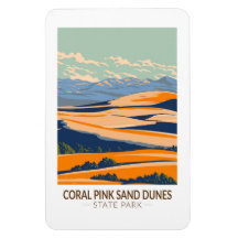 Coral Pink Sand Dunes State Park Utah Vintage