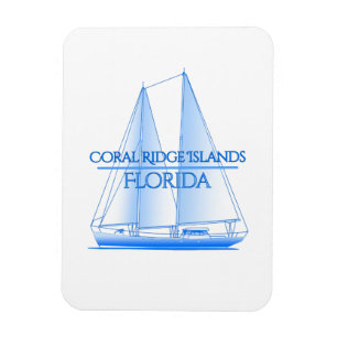 Íman Coral Ridge Islands Coastal Sailo Navegante Náutic