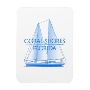 Íman Coral Shores Costeira Navegador Náutico