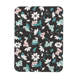 Íman Corante Koala Pattern Cute Animal e Floral