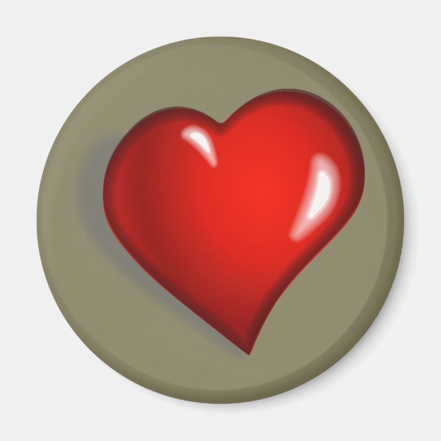 Íman corazon (Frente)